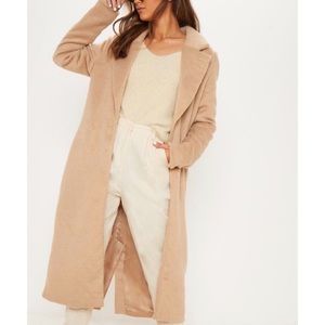 Camel Longline Coat